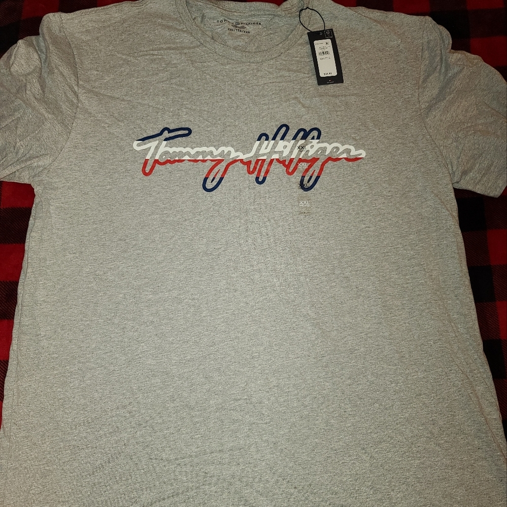 3 new Tommy hillfiger figure shirts size 2XL